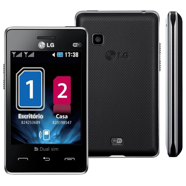 Smartphone Lg T375 Dual Chip Wifi Rádio